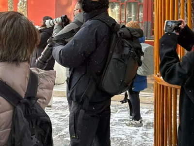 雪映紫禁：李现镜头下的冬日故宫风情